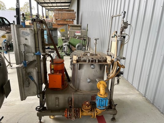 19.6" Ellerwerk #9311.11, Portable Basket Centrifuge, Hastelloy C. 500 mm basket diameter - Image 10