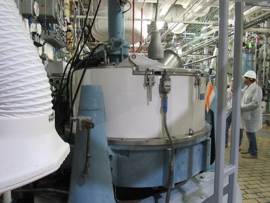 49.2" Alpha Laval #PAZ-1250-C, Basket Centrifuge, 316SS, 20 hp hydraulic pack, basket volume 315 liters - Image 3