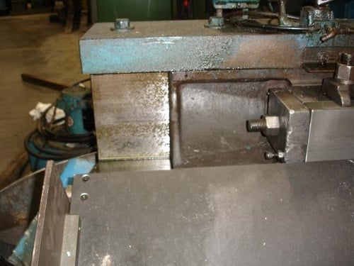 1" x 5" Waterbury-Farrel #60, hand feed thread roller, 30 SPM, V-ram, AC motor & controls - Image 2