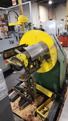 2500 lb. Coe Press Equipment #CPR-PO-2512, non-motorized uncoiler, 12" width - Image 1