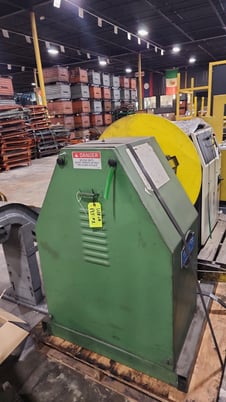 2500 lb. Coe Press Equipment #CPR-PO-2512, non-motorized uncoiler, 12" width - Image 3