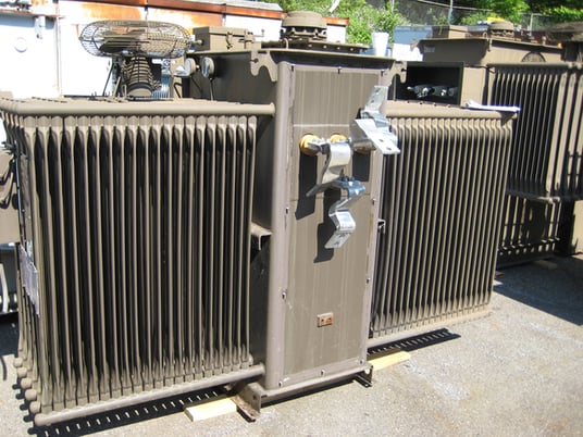 1000/1120/1150/1288 kVA, 13800 Delta Primary, 480/277 WYE Secondary, ABB Substation - Image 2