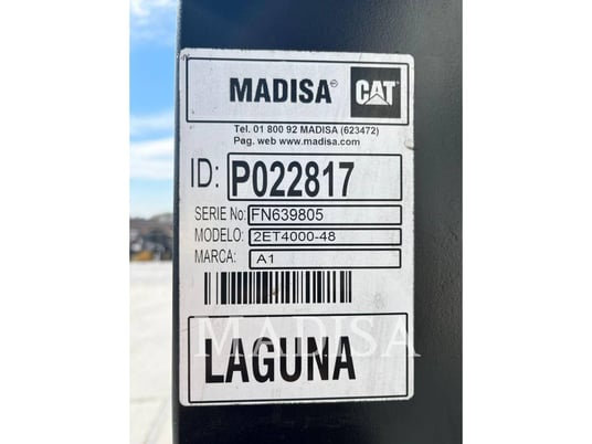 Jungheinrich 2ET4000-48, Forklift, 5710 hours, S/N: FN639805, 2021 - Image 5