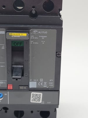 150 Amps, Square D, JGL26150LW, PowerPact Feed-Thru Circuit Breaker, 600VAC 2P 1PH - Image 4