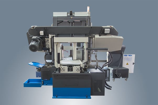 25.5" x 25.5" Indotech #DC-26SA, horizontal heavy duty bandsaw,dual column,semi-automatic, 2024 - Image 5