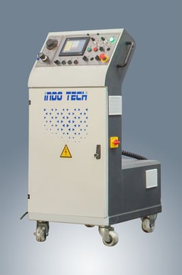 25.5" x 25.5" Indotech #DC-26SA, horizontal heavy duty bandsaw,dual column,semi-automatic, 2024 - Image 9