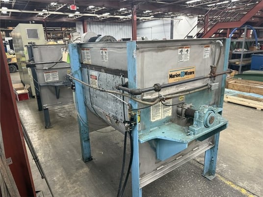 30 cu.ft. Marion #3020, paddle blender, Stainless Steel vessel, 125 psi @ 350&deg;F jacketed, 25.13:1 gearbox - Image 6