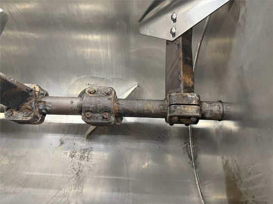 30 cu.ft. Marion #3020, paddle blender, Stainless Steel vessel, 125 psi @ 350&deg;F jacketed, 25.13:1 gearbox - Image 9