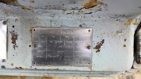 150 HP 1200 RPM General Electric 5K4473K353, Frame 447T, 6P, 460 Volts - Image 3