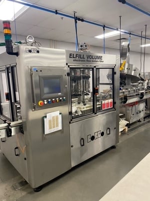 Borgo #ELFILL-16-6-Monoblock, bottle filling line, 16 head filler, 6 head capper, 2009 - Image 1