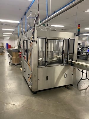 Borgo #ELFILL-16-6-Monoblock, bottle filling line, 16 head filler, 6 head capper, 2009 - Image 2