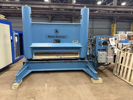 Black Clawson, 60" x 72" hydraulic roll splitter - Image 2