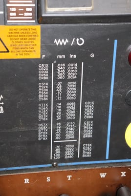 16"/26" x 54" Clausing Colchester #Triumph-VS, Gap Bed Lathe, 2.25" thru hole, 15-2500 RPM, 10 HP, 415 V, 1998 - Image 7