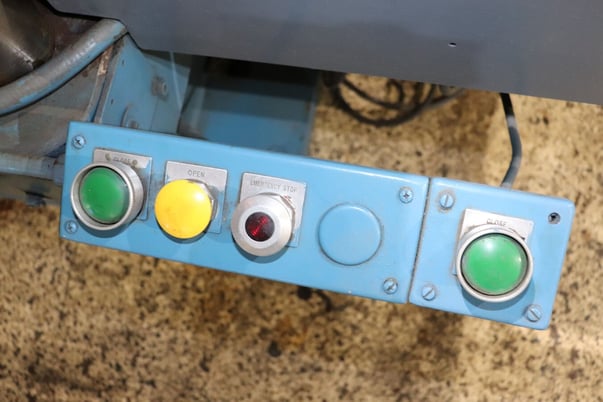 100 Ton, Central Engineering #M518-00, 4-Post Die Trim Press, 32" x 32" Bed, 40" width x 21.5" centers - Image 10