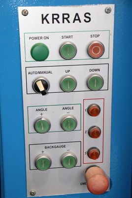 1/4" x 6.5' Krras #Ras-206, Shear, 208 V, 2007 - Image 6