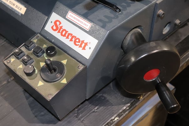 15" Starrett Sigma #VB-360, Optical Comparator, 15.5" x 9" motorized table, 10" x 6" port window, 115 V - Image 6