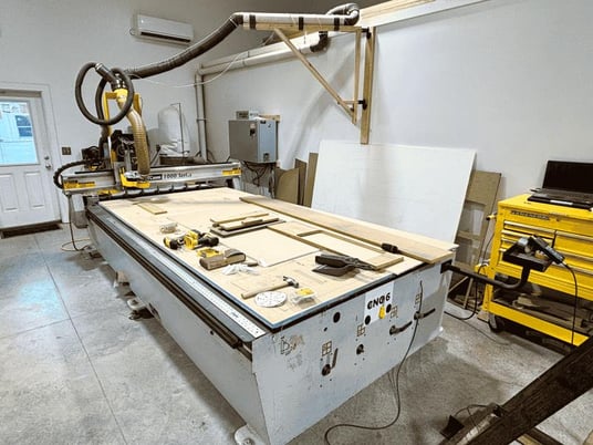 Multicam #1000-Series, CNC router, 5' x10'tbl., 8 ATC, 2011 - Image 1
