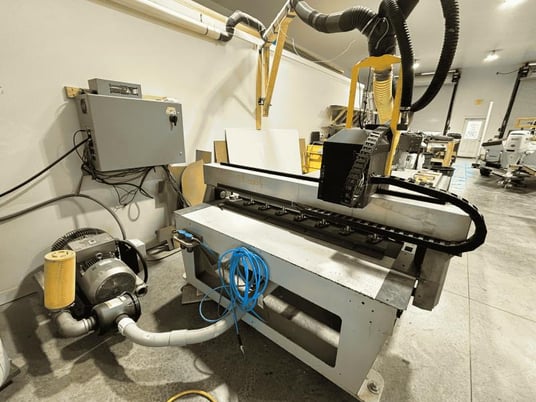 Multicam #1000-Series, CNC router, 5' x10'tbl., 8 ATC, 2011 - Image 3