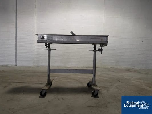 8" width x 5" D x 4' L Water Bath, Stainless steel, approximately - Image 1