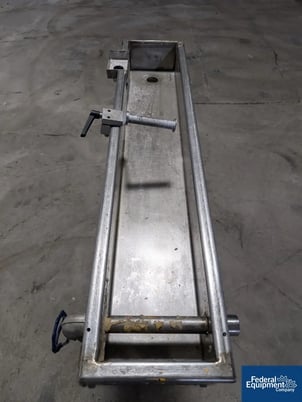 8" width x 5" D x 4' L Water Bath, Stainless steel, approximately - Image 5