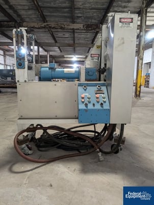 10" Randcastle, Three Roll vertical sheet stack, 10" wide x 6" diameter rolls, chromed top and bottom rolls - Image 4