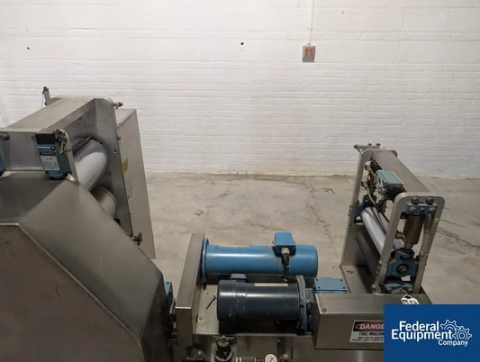 10" Randcastle, Three Roll vertical sheet stack, 10" wide x 6" diameter rolls, chromed top and bottom rolls - Image 6