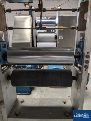 10" Randcastle, Three Roll vertical sheet stack, 10" wide x 6" diameter rolls, chromed top and bottom rolls - Image 8