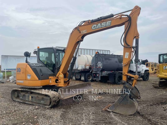 Case CX80C, Crawler Excavator, 4991 hours, S/N: NGE6B1533, 2016 - Image 1
