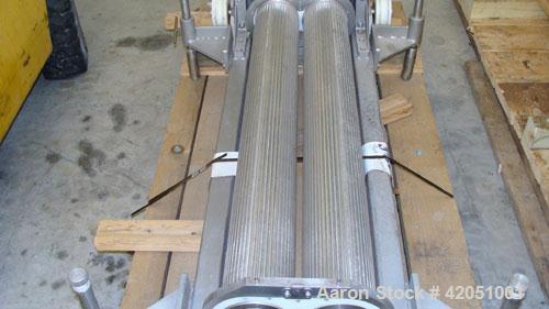 Meincke #G426-404, Two-Roll Extruder/Expander, Stainless Steel, (2) 6" diameter Rolls - Image 2