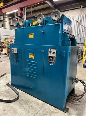 12" x .125" CWP #12-TCS-17, powered stock straigthener, S/N 16817, STK# 1543 - Image 1