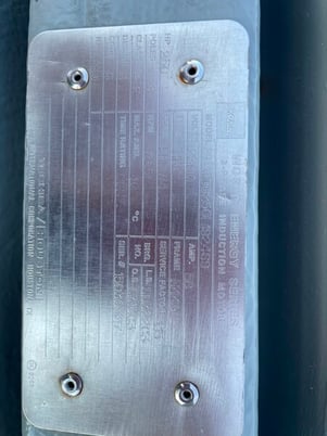 250 HP 1800 RPM Toshiba, Frame N449T (449T), TEFC, roller, 2300 Volts, used nice running take out - Image 1