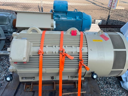 350 HP 1200 RPM General Electric, Frame 5011LL, TEFC, Ball, 2300/4160 Volts, new surplus, nice - Image 5