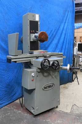 6" x 12" Mitsui #MSG-200MH, hand feed surface grinder, 8" x 3/4" x 1-1/4" wheel, roller bearing, Acu-Rite - Image 3