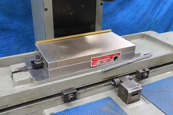 6" x 12" Mitsui #MSG-200MH, hand feed surface grinder, 8" x 3/4" x 1-1/4" wheel, roller bearing, Acu-Rite - Image 6