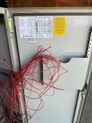 Weinig #U-23, Molder Electrical Panel, 460V., 1995 - Image 3