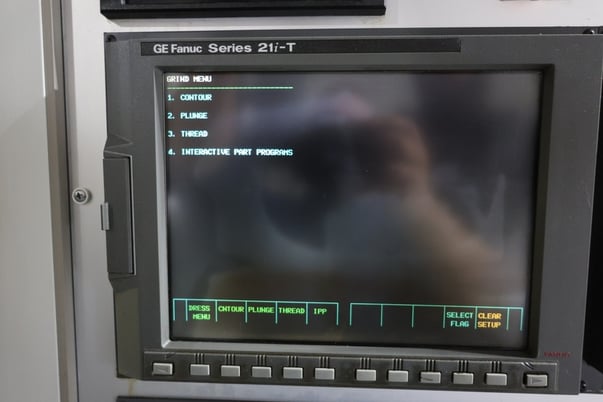 Sheffield #TF1004, cylindrical grinder, Fanuc 21iT, 2000 - Image 2