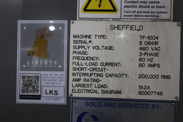 Sheffield #TF1004, cylindrical grinder, Fanuc 21iT, 2000 - Image 8