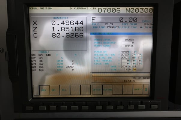 Sheffield #TF1004, cylindrical grinder, Fanuc 21iT, 2000 - Image 9