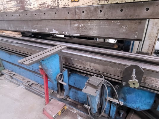 200 Ton, Odin #WE67K, hydraulic press brake, 122" between housing, 8" stroke, 17" open, 14" throat, 24" BG - Image 3