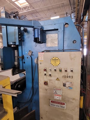200 Ton, Odin #WE67K, hydraulic press brake, 122" between housing, 8" stroke, 17" open, 14" throat, 24" BG - Image 4