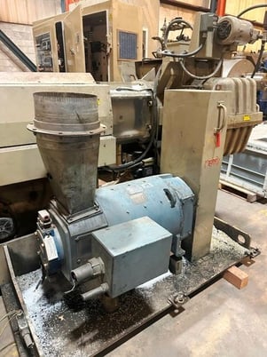 4.5" Davis Standard, 30:1 L/D extruder, electrically heated, air cooled barrel, 150 HP DC, 1991 - Image 4