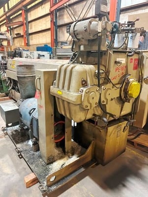 4.5" Davis Standard, 30:1 L/D extruder, electrically heated, air cooled barrel, 150 HP DC, 1991 - Image 6