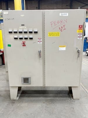 4.5" Davis Standard, 30:1 L/D extruder, electrically heated, air cooled barrel, 150 HP DC, 1991 - Image 10