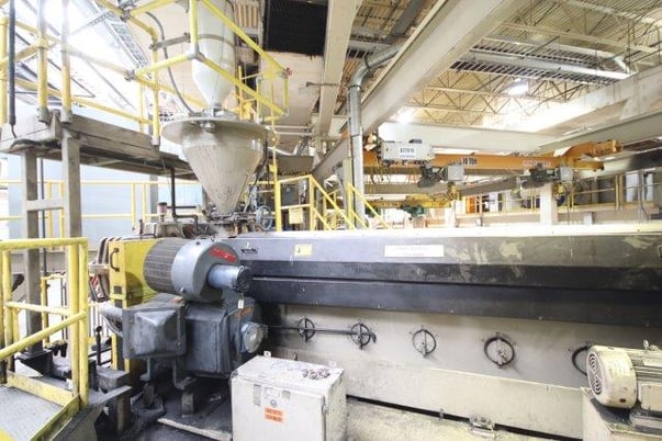 5.11" Davis Standard, 30:1 L/D non-vented extruder, SCR Control, 6" continuous screen changer, 1997 - Image 6