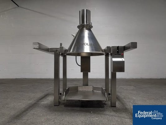 440 lb. ServoLift Drum Discharge System type #MZ, Stainless Steel Drum Lift, 200 kg max load, 150 bar max - Image 1