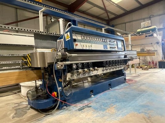 Bovone #471, vertical straight line beveler, 12 spindle, 2015 - Image 2