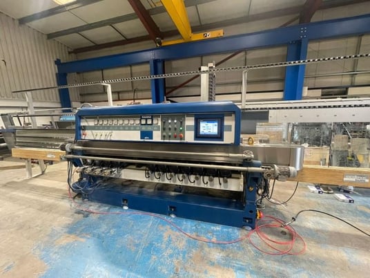 Bovone #471, vertical straight line beveler, 12 spindle, 2015 - Image 3