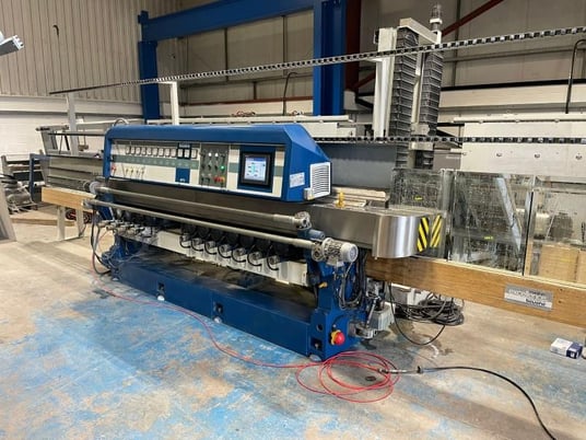 Bovone #471, vertical straight line beveler, 12 spindle, 2015 - Image 4