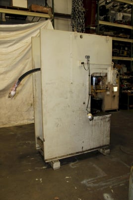 100 Ton, Greenerd, hydraulic press, 18" stroke, 24" daylight, 28" x 20" bed, 13" throat, 60 HP - Image 2