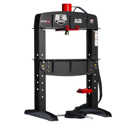 40 Ton, Edwards #ED9-HAT4020, shop press & portable power unit, 12-1/4" stroke, new - Image 1